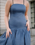 ESMERALDA DRESS | NAVY