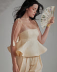AURENA BLOUSE | VANILLA