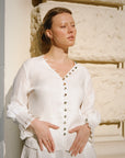 SERELINA BLOUSE | PERLA